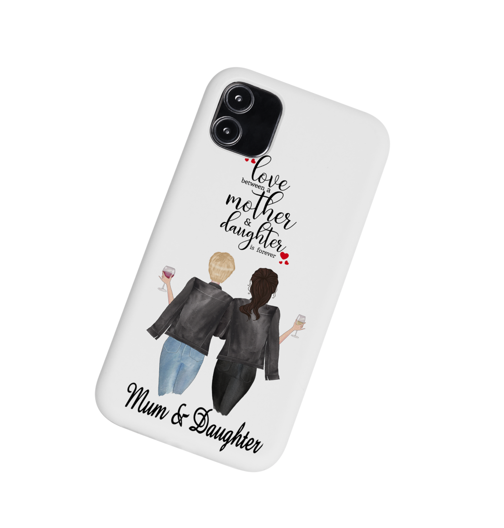 Mum & Daughter Mobile Phone Case, Iphone Case, Samsung Case